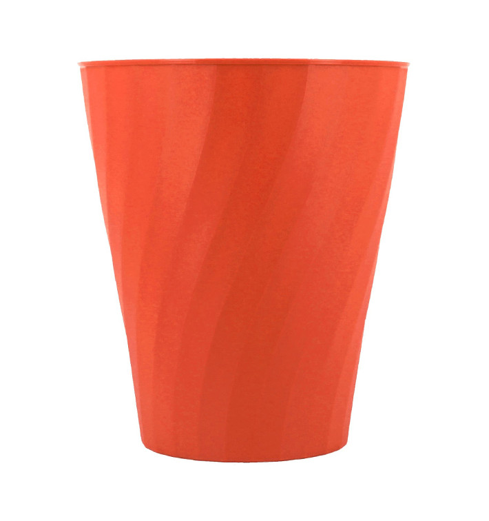 Plastic Cup PP "X-Table" Orange 320ml (8 Units) 