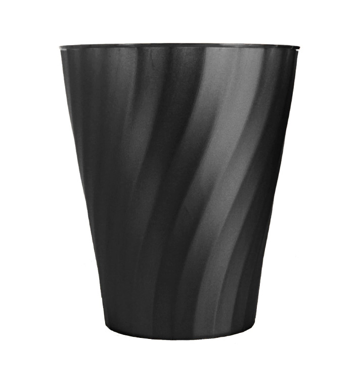 Plastic Cup PP "X-Table" Black 320ml (128 Units)