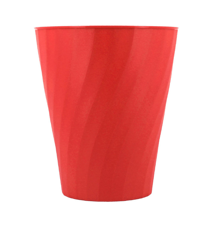 Plastic Cup PP "X-Table" Red 320ml (8 Units) 