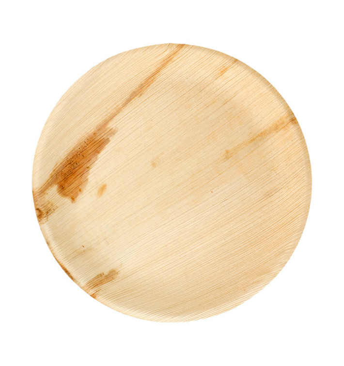 Palm Leaf Plate Round Shape 23 cm (25 Units) 