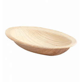 Palm Leaf Rectangularl Bowl 7,5x5x2,5cm (25 Units)