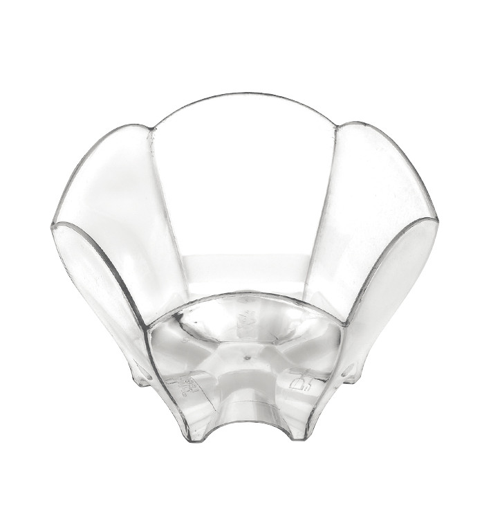 Tasting Plastic Bowl PS "Tulip" Clear 70 ml (25 Units) 