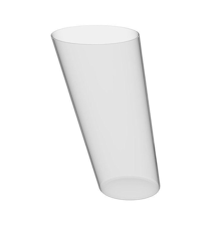 Plastic Serving Cone PS Clear 75 ml (480 Units)