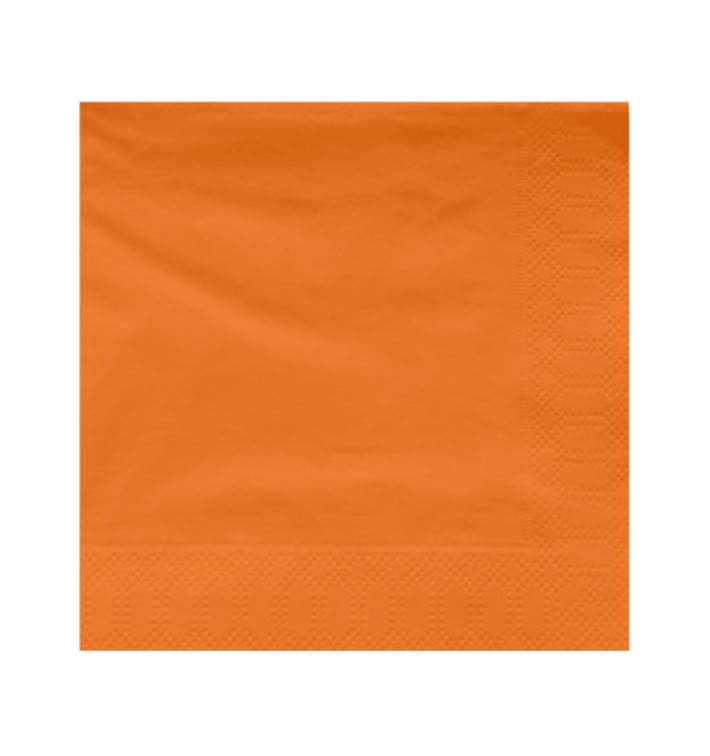 Paper Napkin Edging Terracotta 20x20cm 2C (100 Units)  