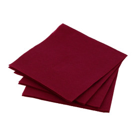 Paper Napkin Micropoint Burgundy 20x20cm 2C (2.400 Units)