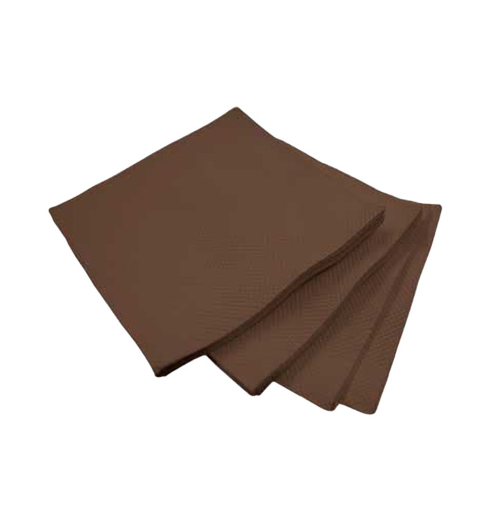 Paper Napkin Micropoint Brown 20x20cm 2C (100 Units)  