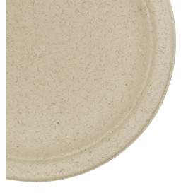 Wheat Straw Plate Natural Ø18 cm (50 Units)