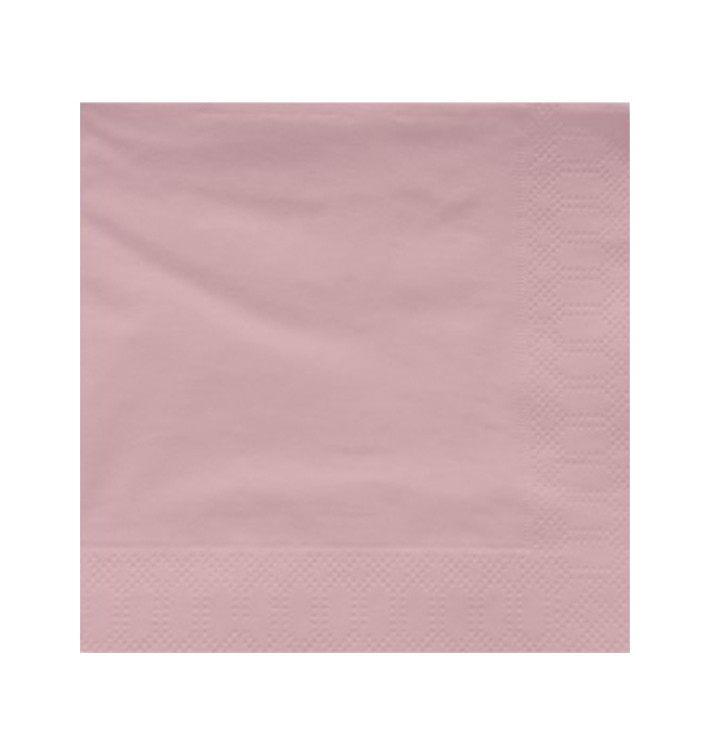 Paper Napkin Edging Salmon 2 Layers 30x30cm (4500 Units)