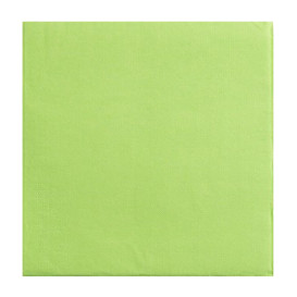 Paper Napkin Double Point Pistachio 2C 33x33cm (1.200 Units)