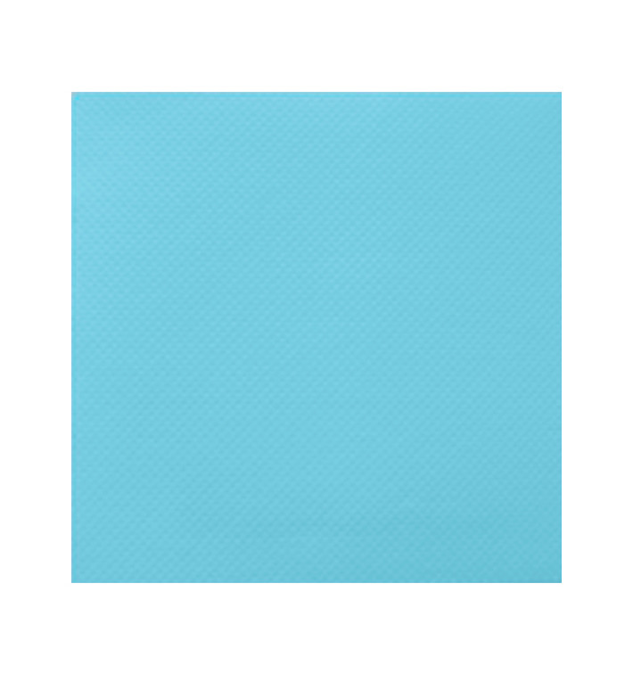 Paper Napkin Double Point Turquoise 2C 33x33cm (50 Units) 