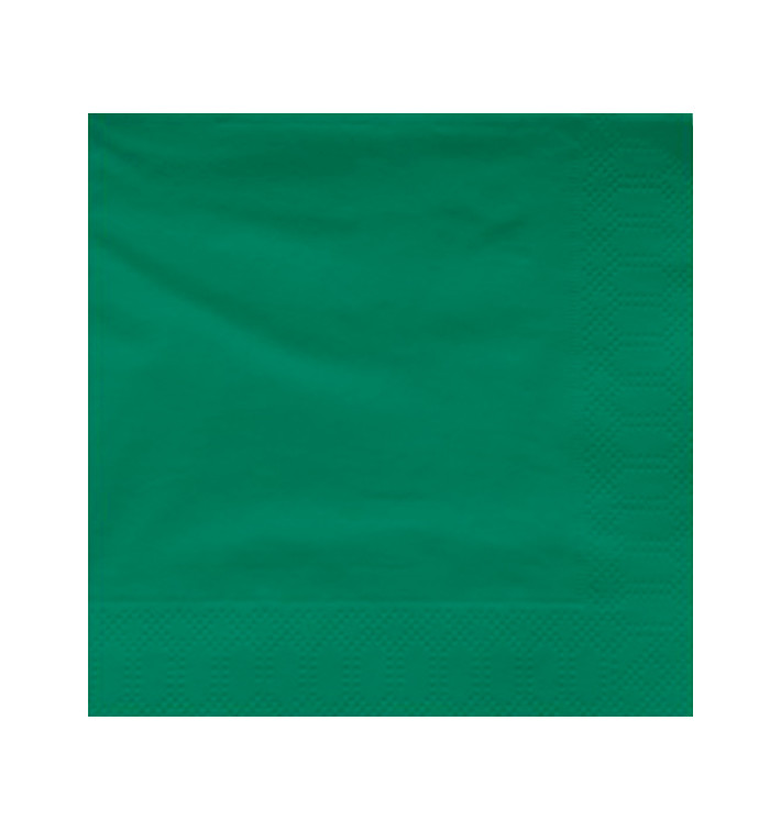 Paper Napkin Edging Green 40x40cm (1200 Units)