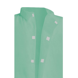 Disposable Lab Coat TST PP Velcro Green XL 35gr (50 Units)