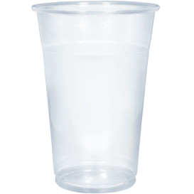 Plastic Cup PP Clear 400ml Ø8,3cm (1000 Units)