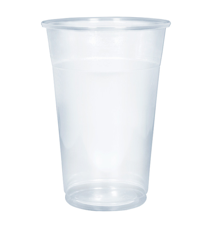 Plastic Cup PP Clear 400ml Ø8,3cm (1000 Units)