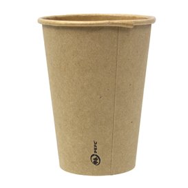 Paper Cup 7 Oz/220ml Kraft-Kraft Ø7cm (50 Units) 