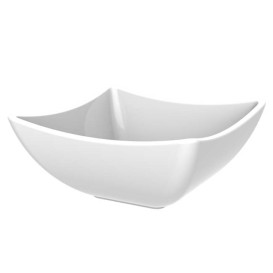 SAN "Quadrata" Durable Tasting Bowl White 95ml (6 Units) 