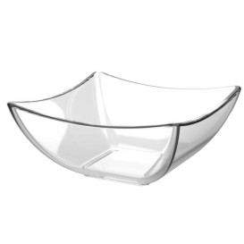 SAN "Quadrata" Durable Tasting Bowl Transparent 95ml (72 Units) 