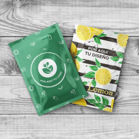 Lemon Refreshing Wipes "Lemons" motif (100 Units)