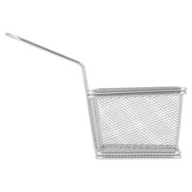 Serving Mini Fryer Container Steel 10x9x6cm (1 Unit) 