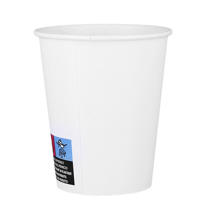 Paper Cup White ECO 7Oz/210ml Ø7cm (100 Units)