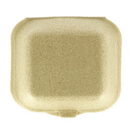 XPP Burger Boxes Take-Away Cream 13,5x13,5x7cm (100 Units)