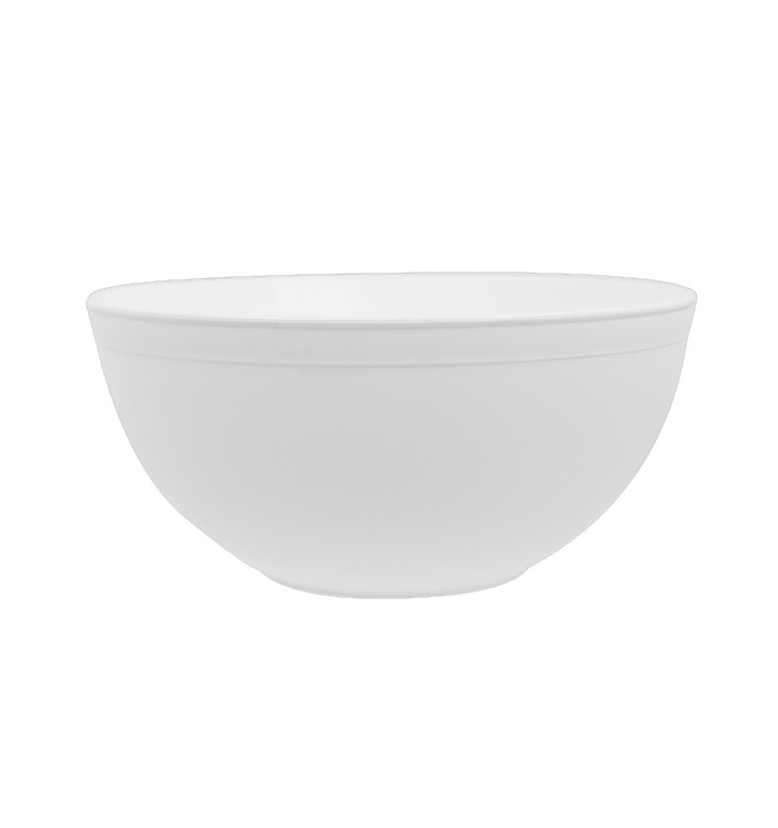 Bowl Reusable Durable PP Mineral White 2l Ø20cm (1 Unit)