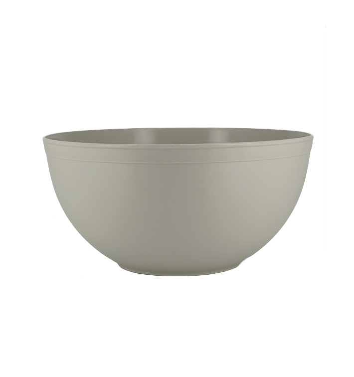 Bowl Reusable Durable PP Mineral Grey 3,35l Ø23,5cm (1 Unit)