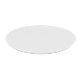 Reusable Plate Durable CPET Stoven White Ø17,5cm (6 Units)