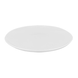 Reusable Plate Durable CPET Stoven White Ø22,5cm (54 Units)