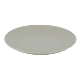 Reusable Plate Durable PP Mineral Grey Ø23,5cm (6 Units)