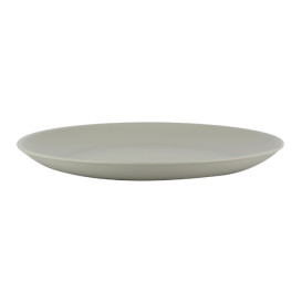 Reusable Plate Durable PP Mineral Grey Ø23,5cm (6 Units)