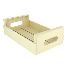 Wooden Display Box with Handle 25x15x7,5cm (1 Unit) 