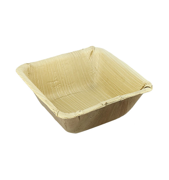 Palm Leaf Bowl 13x13x5cm (100 Units)