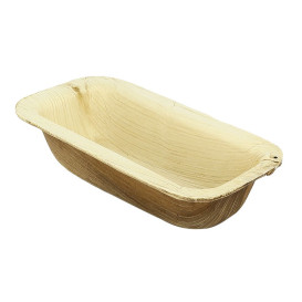 Palm Leaf Bowl Rectangular Shape 12,8x6,4cm (200 Units)