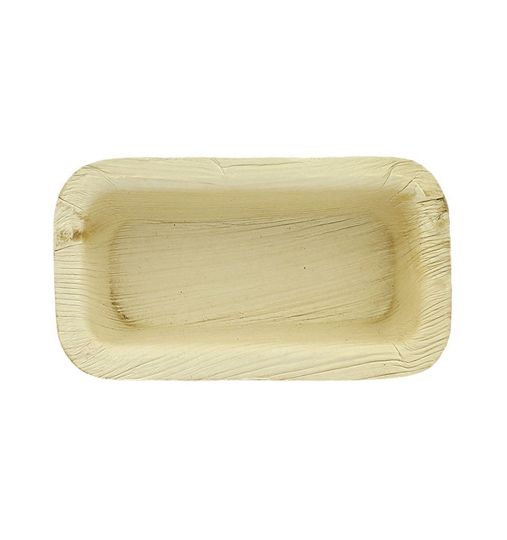 Palm Leaf Bowl Rectangular Shape 12,8x6,4cm (200 Units)