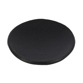 Bamboo Tasting Plate Black Ø6cm (24 Units) 