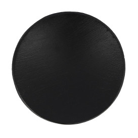 Bamboo Tasting Plate Black Ø6cm (144 Units)