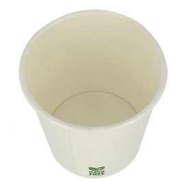 Plastic-Free Paper Cup 4Oz/120ml White Ø6,2cm (1.000 Units)