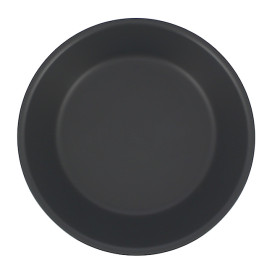 Reusable Plate Durable PP Mineral Anthracite Ø18cm (54 Units)