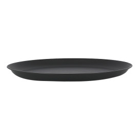 Reusable Plate Durable PP Mineral Anthracite Ø27,5cm (6 Units)