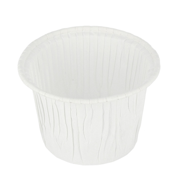 Cupcake Liner White 4,5x4x6,3cm (1 Unit)