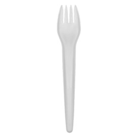 Paper Fork White 17cm (1.000 Units)