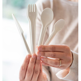 Paper Fork White 17cm (50 Units)