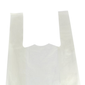 Bread T-shirt bag Translucent 30x60cm 14µm (2.000 Units) 