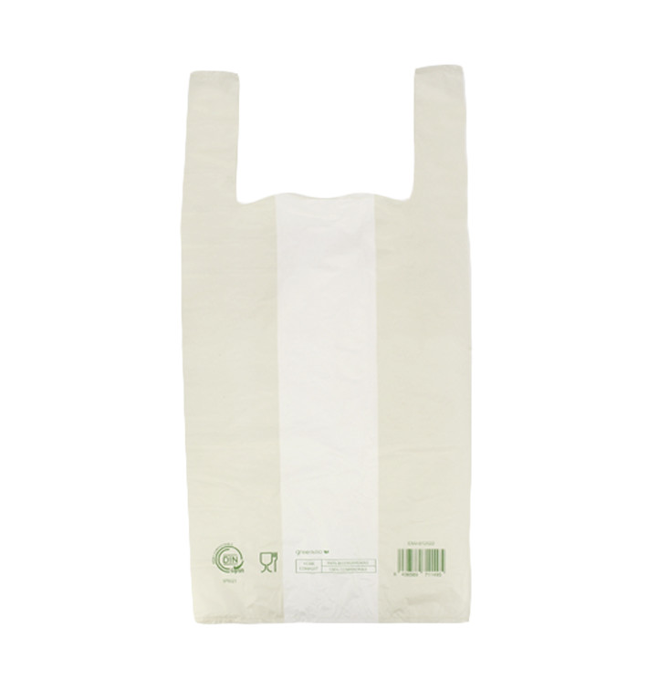 Plastic T-Shirt Bag Home Compost “Classic” 50x60cm (500 Units)