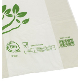 Plastic T-Shirt Bag Home Compost “Be Eco!” 30x40cm (100 Units)