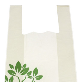 Plastic T-Shirt Bag Home Compost “Be Eco!” 30x40cm (100 Units)