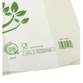 Plastic T-Shirt Bag Home Compost “Be Eco!” 35x45cm (1.000 Units)