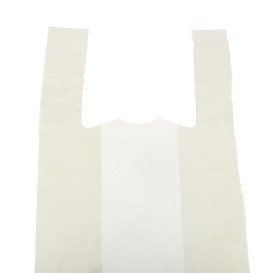 Plastic T-Shirt Bag Home Compost “Be Eco!” 35x50cm (1.000 Units)