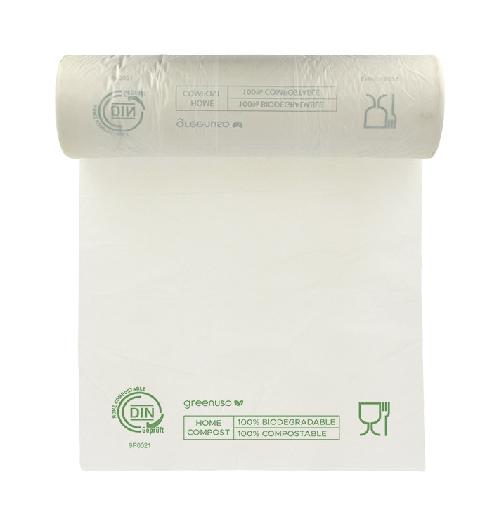 Roll of Plastic Bags Home Compost “Classic” 30x40cm (3.000 Units)